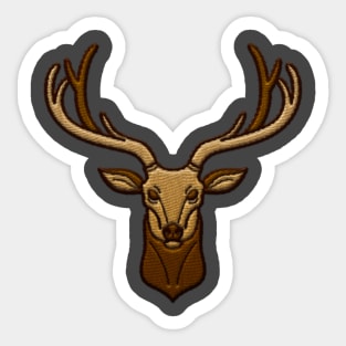 Stag Sticker